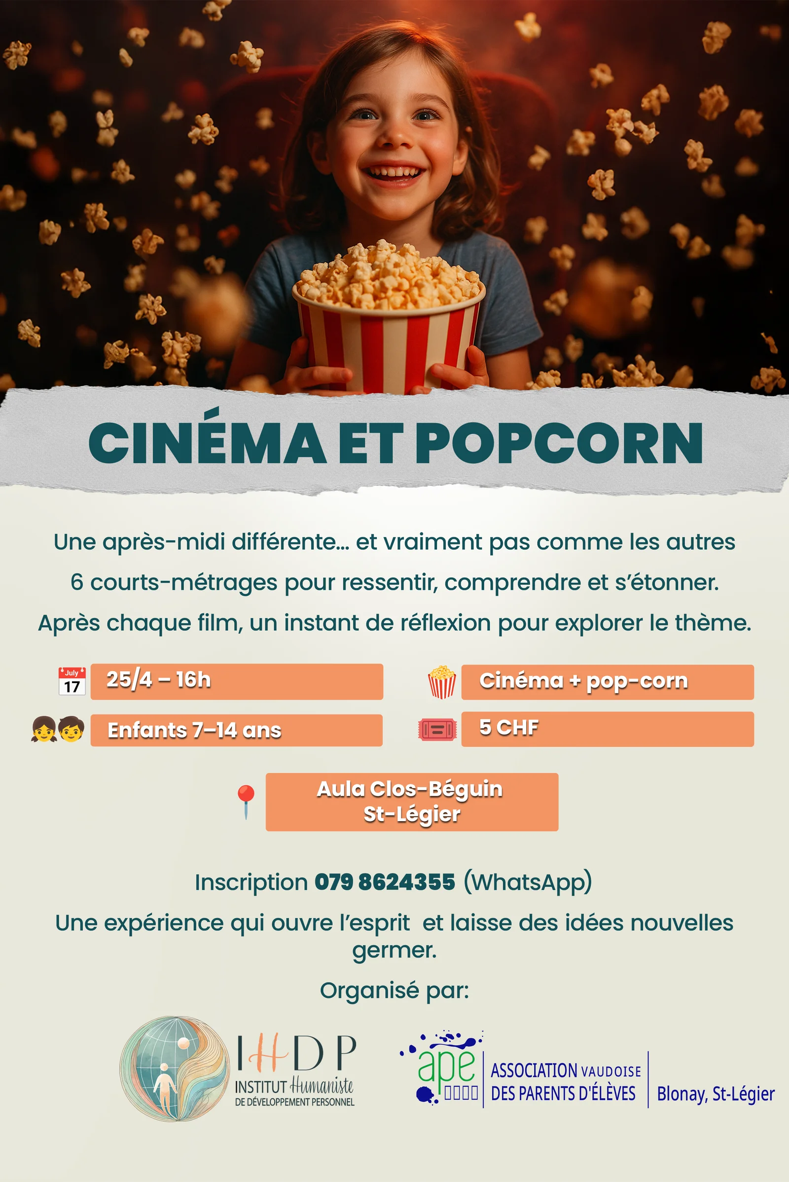 Affiche officielle d'un événement IHDP