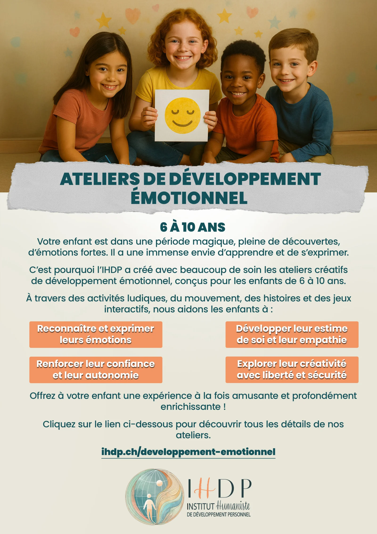 Affiche officielle d'un événement IHDP