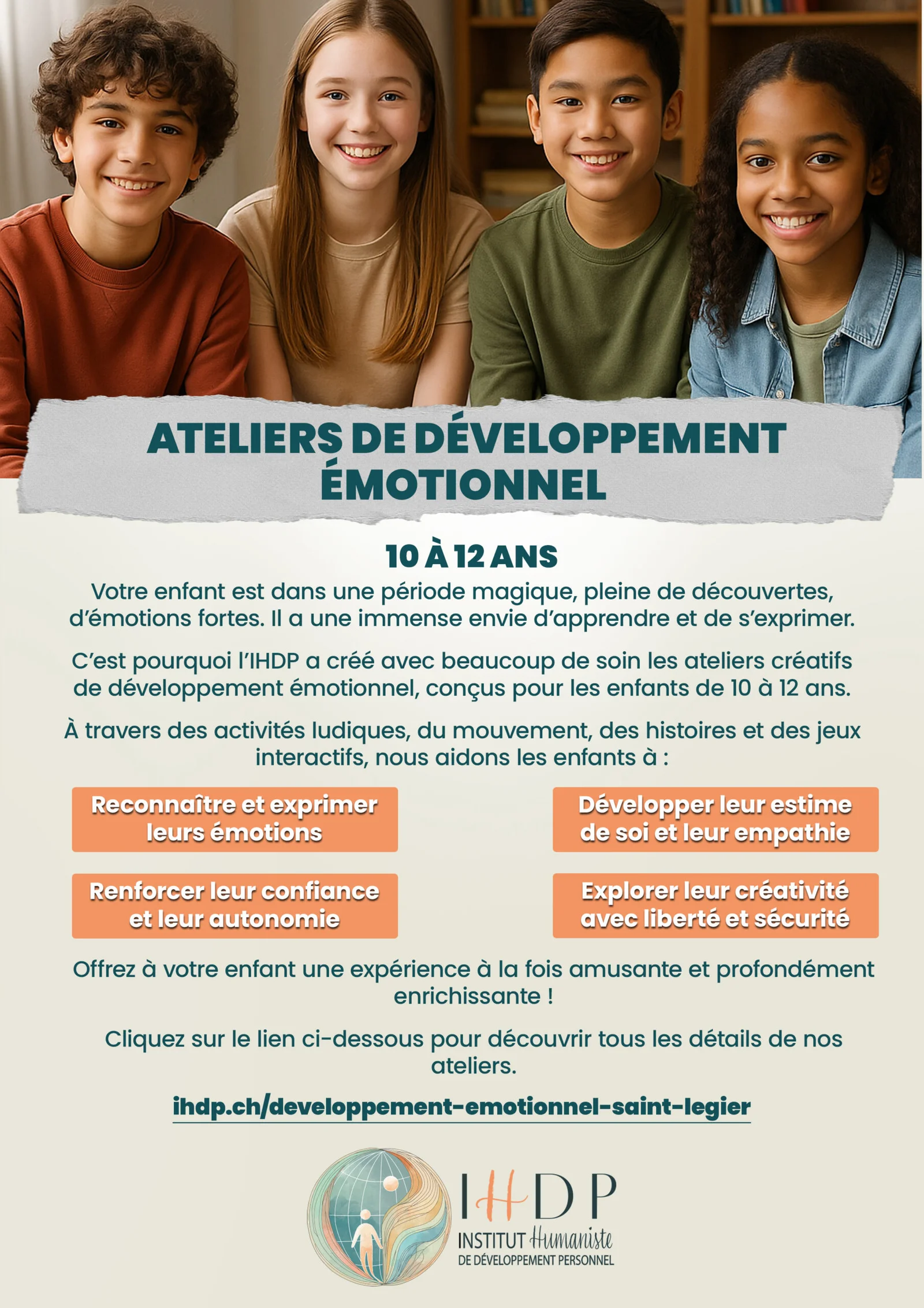 Affiche officielle d'un événement IHDP